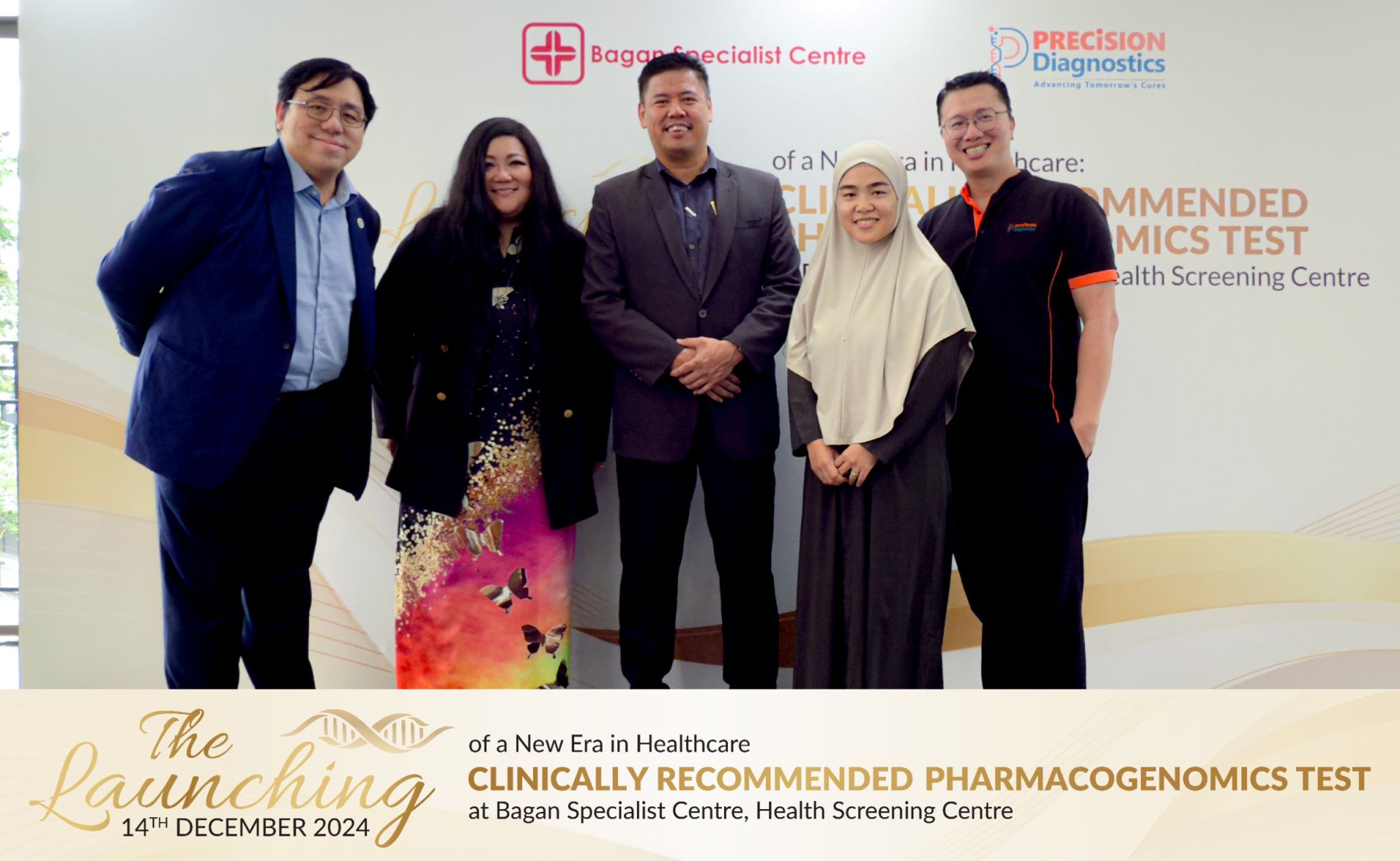 Precision Diagnostics present at the Bagan Specialist Centre