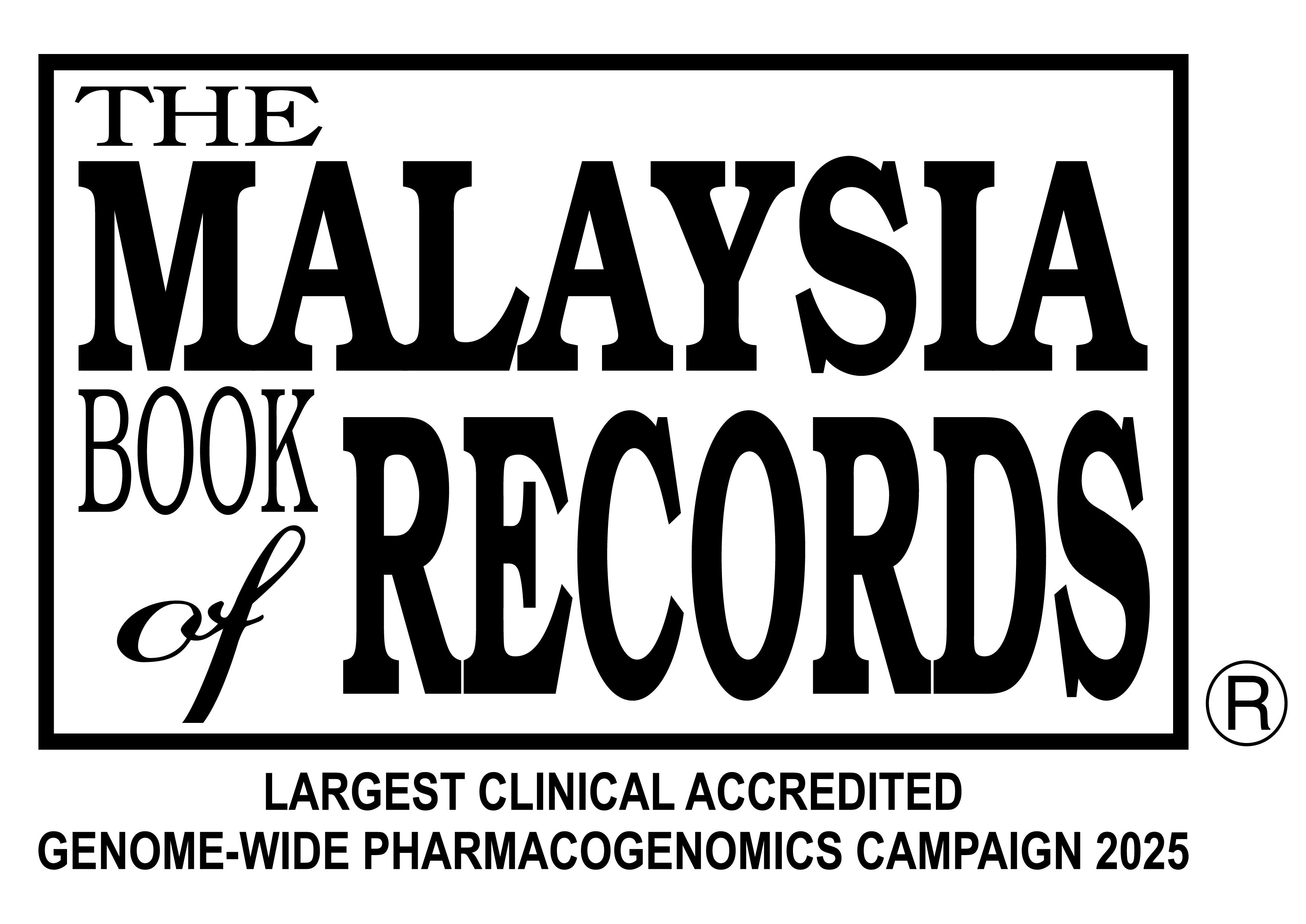 Malaysian Book of Records for Precision Diagnostics