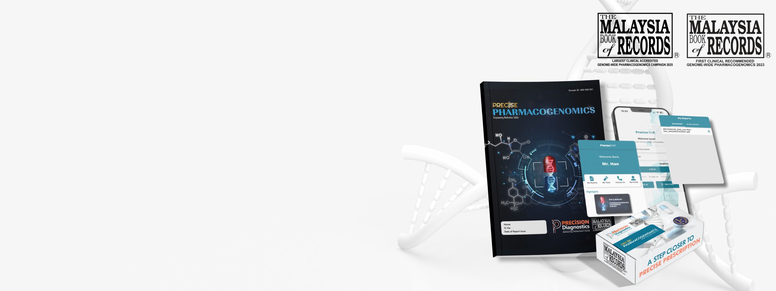 A STEP CLOSER TO <span style="color: #F06B30;">PRECISE</span> <span style="color: #047491;">PRESCRIPTION</span>