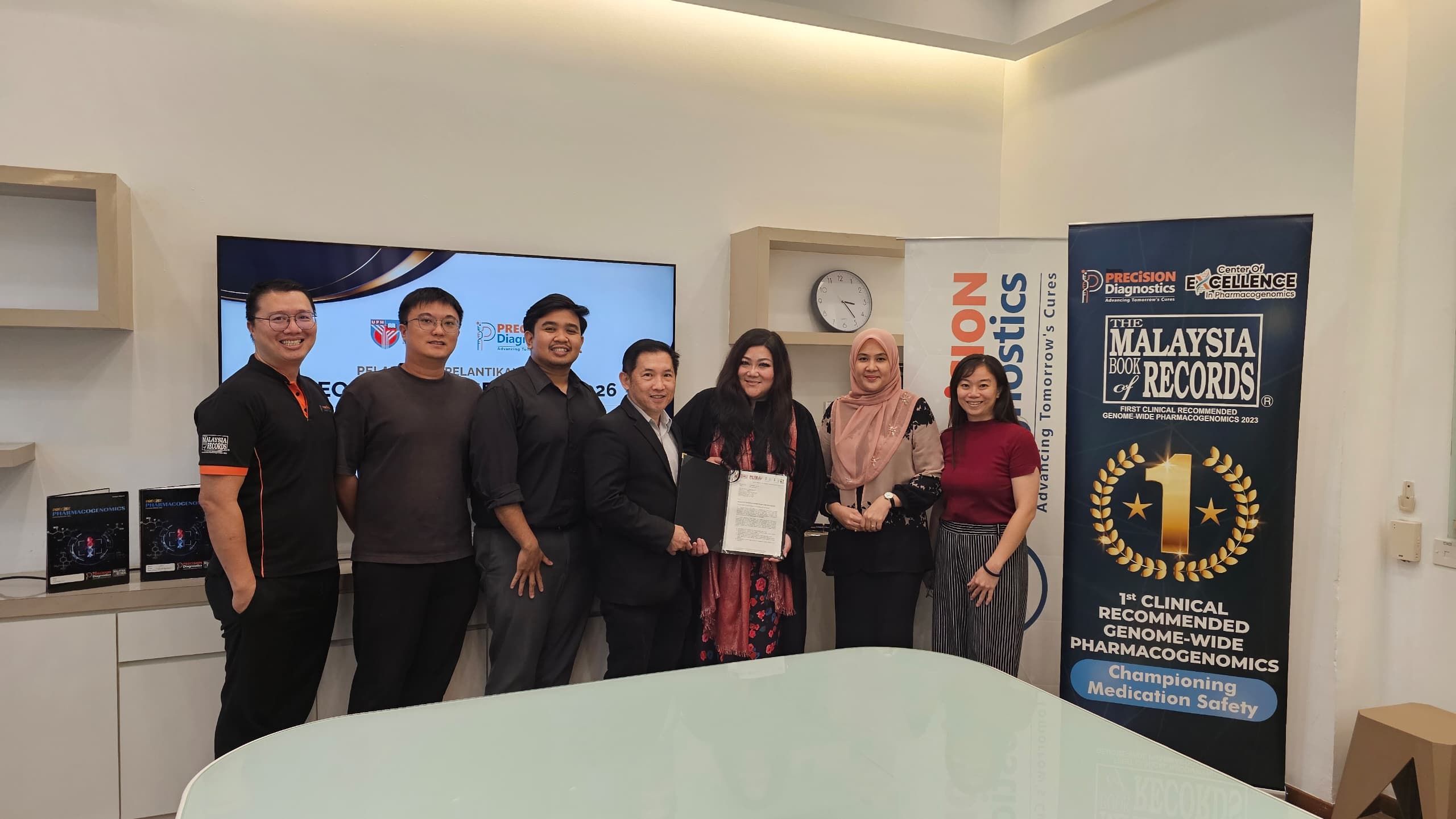 Precision Diagnostics and Universiti Putra Malaysia (UPM) teams