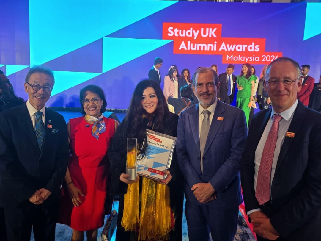 2026 Study UK Alumni Awards Malaysia Winner under the Business & Innovation category