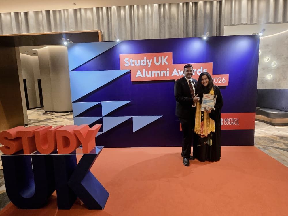 2026 Study UK Alumni Awards Malaysia Winner under the Business & Innovation category