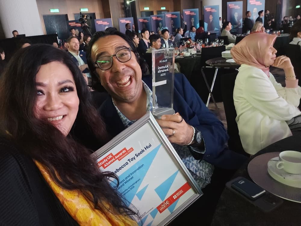2026 Study UK Alumni Awards Malaysia Winner under the Business & Innovation category