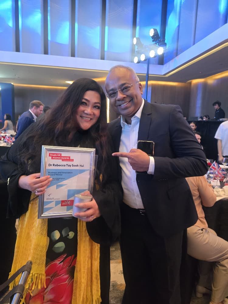 2026 Study UK Alumni Awards Malaysia Winner under the Business & Innovation category