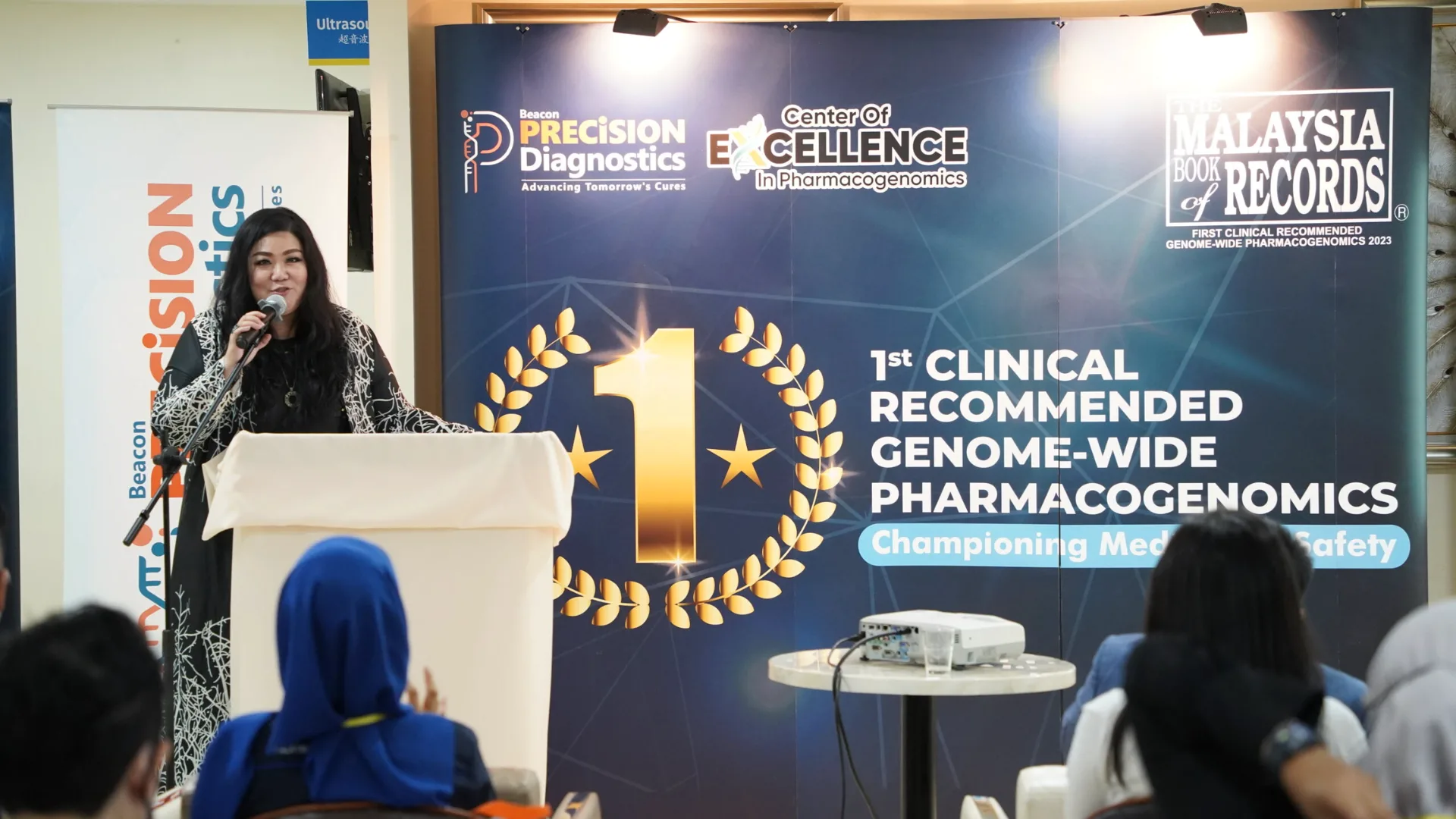 Dr. Rebecca Speech — Malaysia Book of Records Award Ceremony